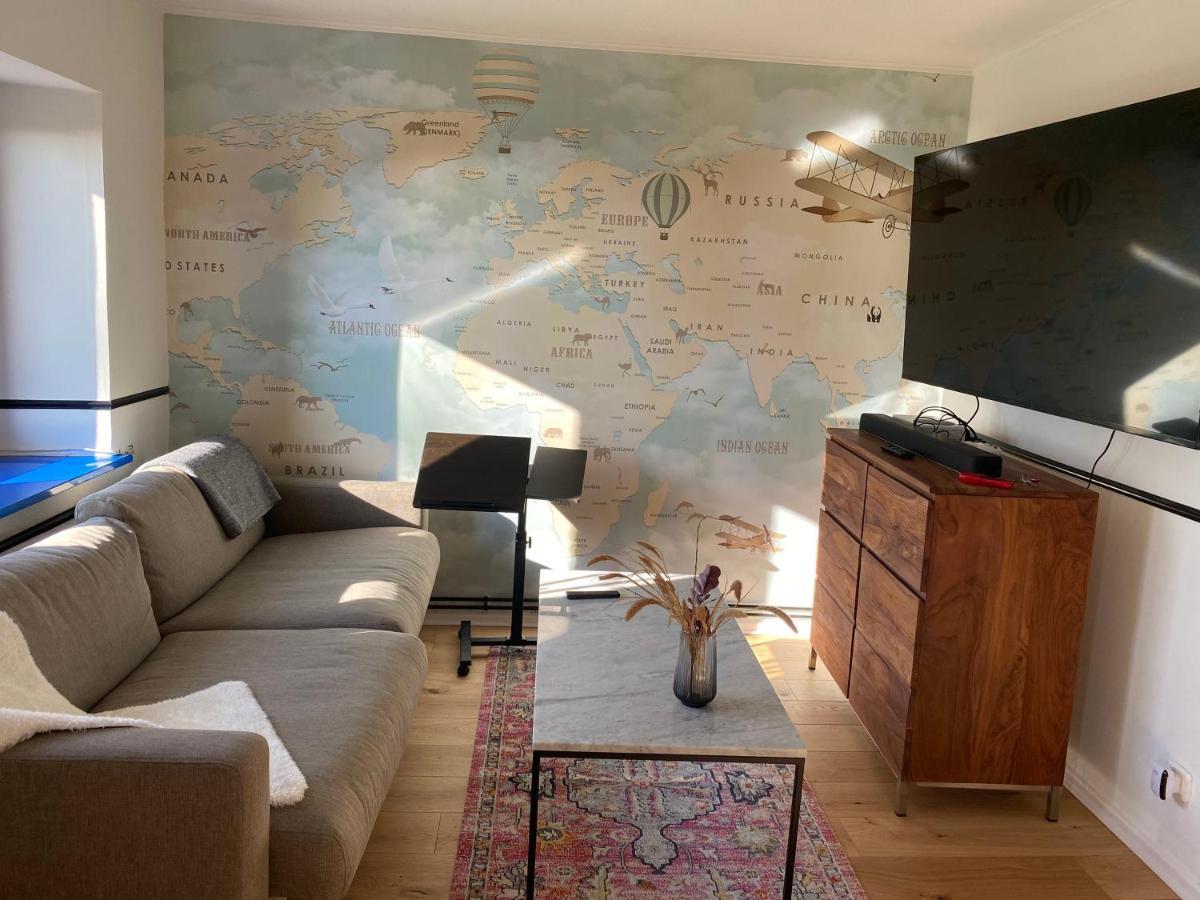 Urlaub Am Elbstrand - Wohnung In Blankenese Mit Naturblick Hamburgo Exterior foto